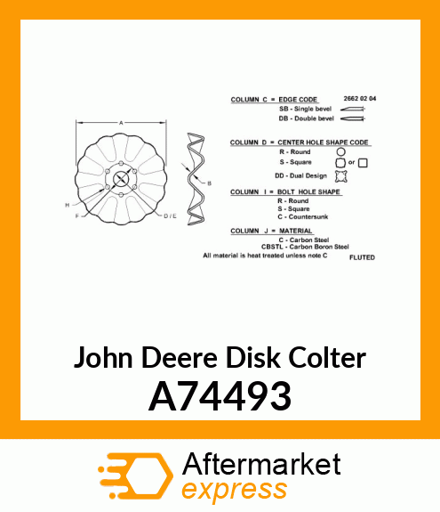 COULTER, DISK A74493
