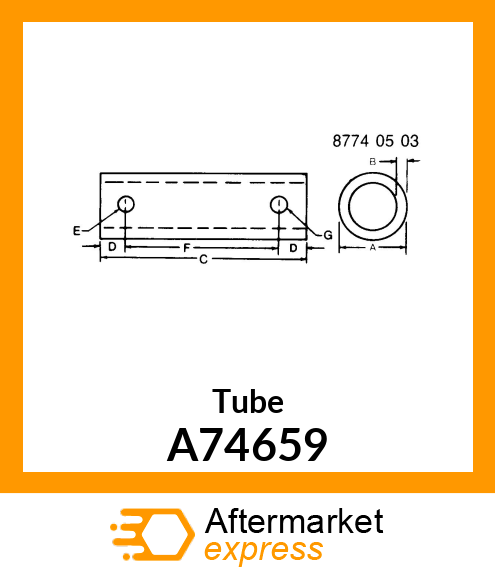 Tube A74659