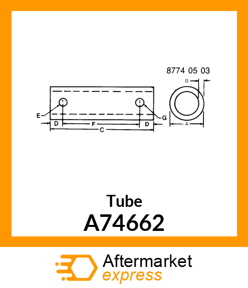 Tube A74662