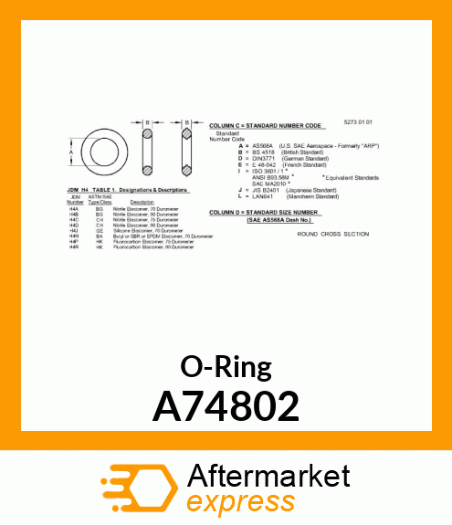 O-Ring A74802