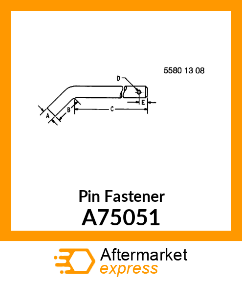Pin Fastener A75051