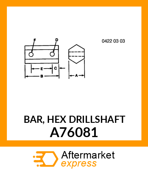 Bar A76081