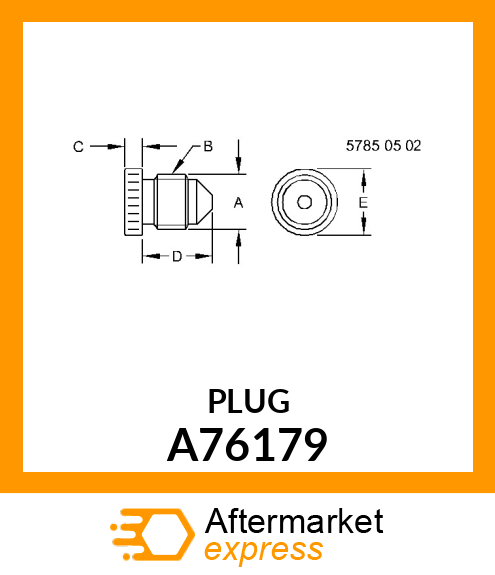 Plug A76179
