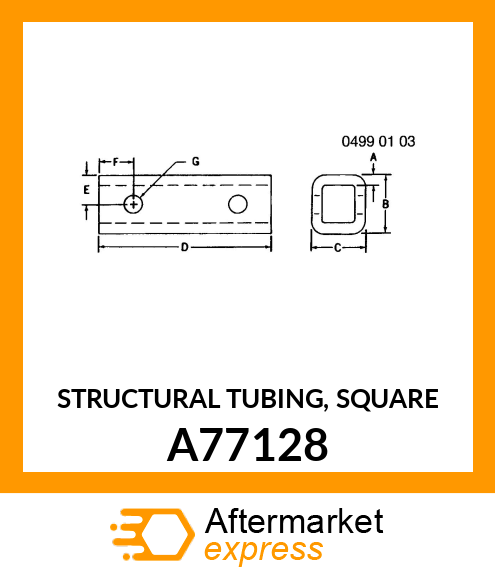 Structural Tubing A77128