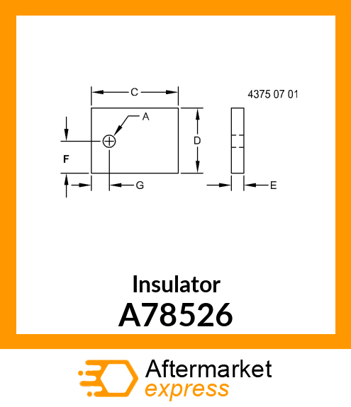 Insulator A78526