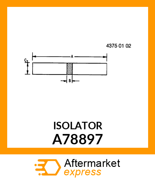 Isolator A78897