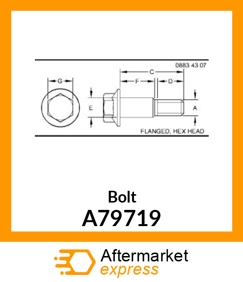 Bolt A79719