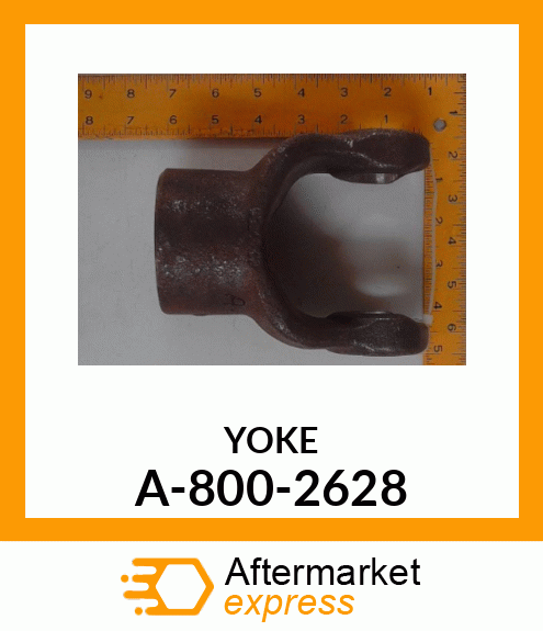 Universal Joint Yoke - YOKE 2600 ROUND 1-3/4 A-800-2628