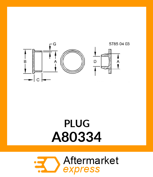 Plug A80334