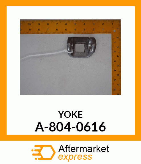 Universal Joint Yoke - YOKE SQUARE 6 1" A-804-0616