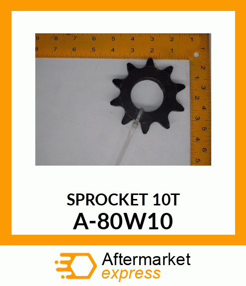 Chain Sprocket - SPROCKET 80W10 A-80W10