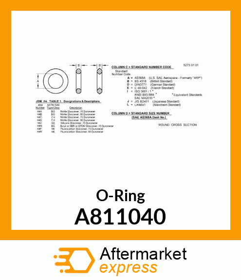 O-Ring A811040