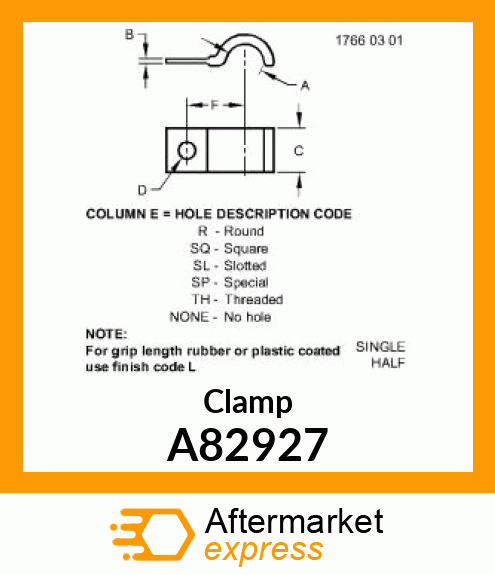 Clamp A82927