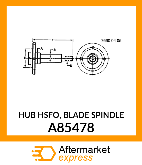 Spindle A85478