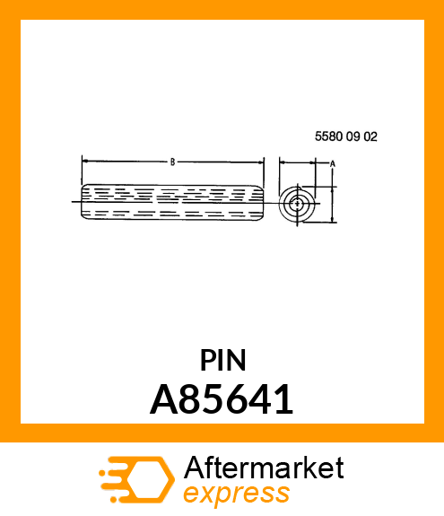 SPRING PIN, COILED A85641