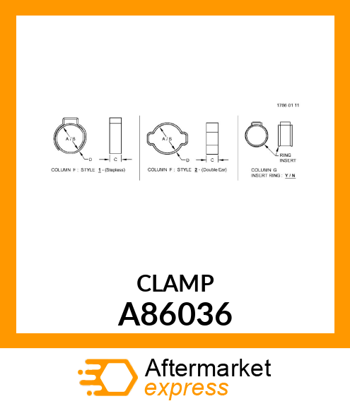 Hose Clamp A86036