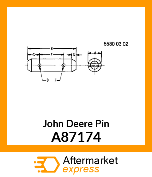 PIN, 1.25" A87174