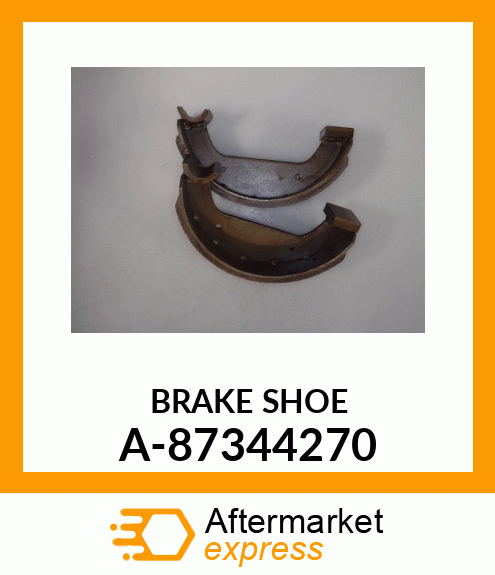 Brake - BRAKE SHOE A-87344270