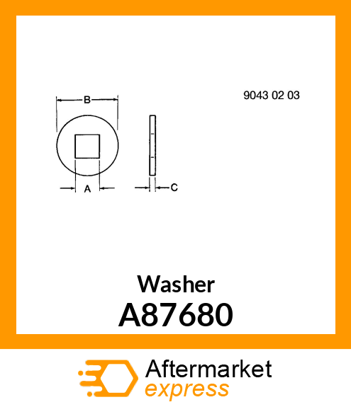 Washer A87680