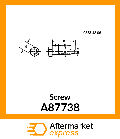 Screw A87738