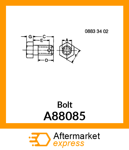 Bolt A88085