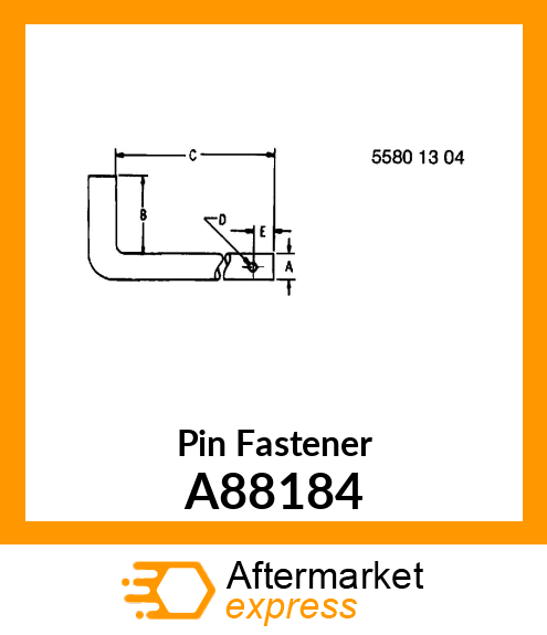 Pin Fastener A88184