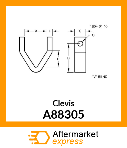 Clevis A88305