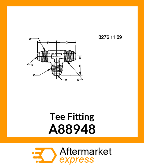 Tee Fitting A88948