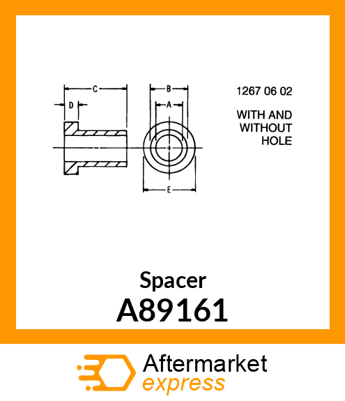 Spacer A89161