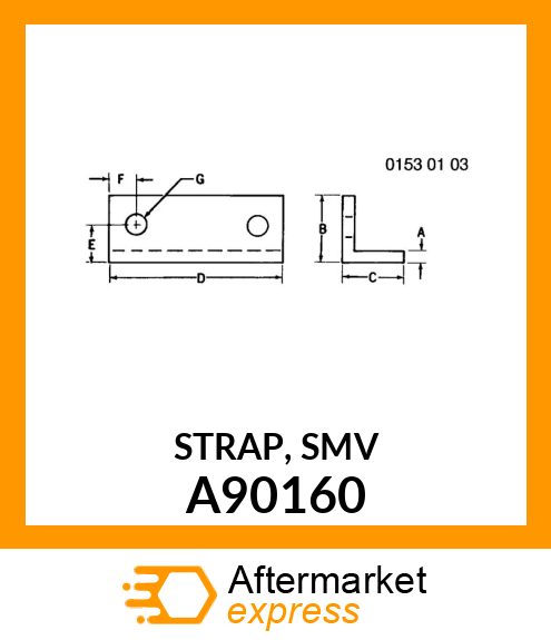 STRAP, SMV A90160