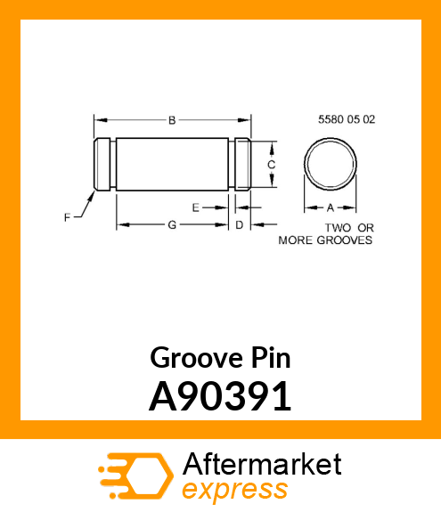 Groove Pin A90391
