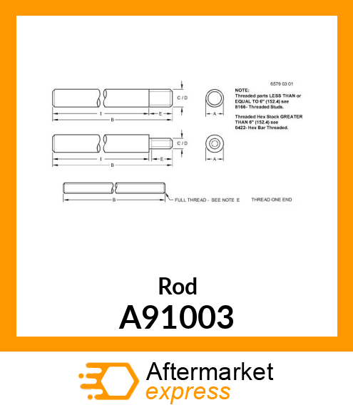 Rod A91003