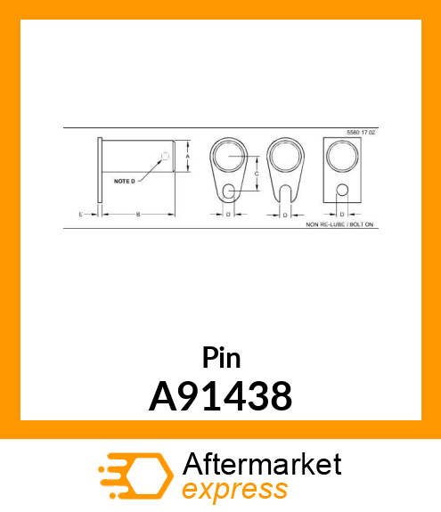 Pin A91438