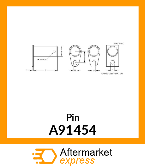 Pin A91454