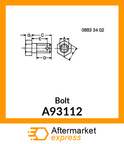 Bolt A93112