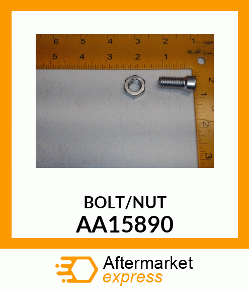 CARTON A10518 BOLTS amp; NUTS AA15890