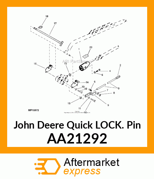 QUICK LOCK PIN AA21292