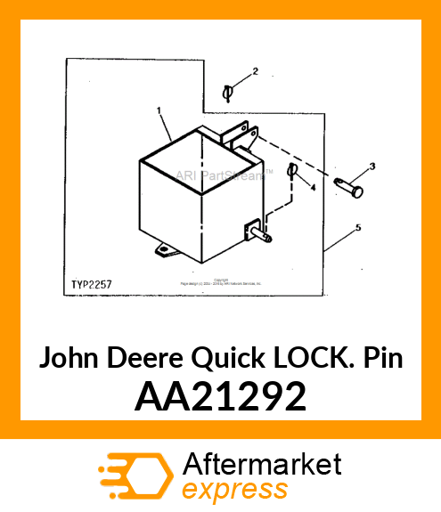 QUICK LOCK PIN AA21292