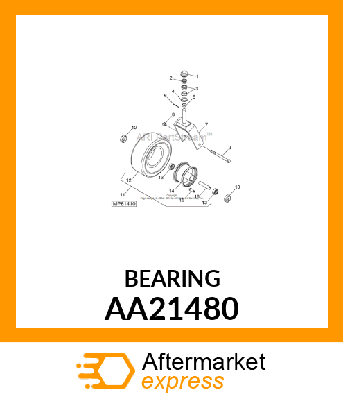 BEARING ASSY AA21480