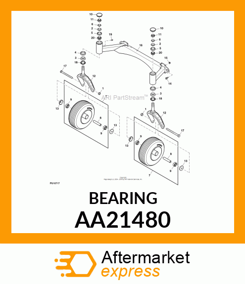 BEARING ASSY AA21480