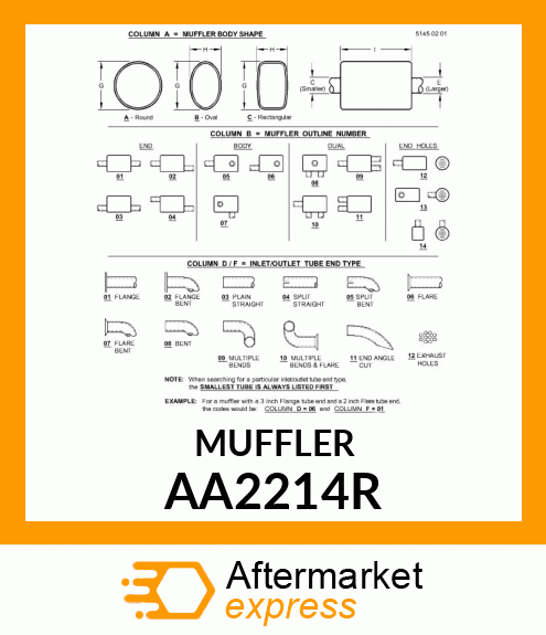 MUFFLER AA2214R