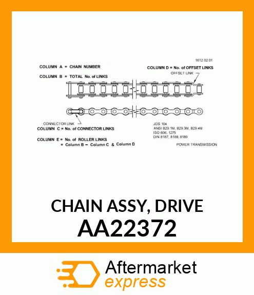 CHAIN ASSY, DRIVE AA22372