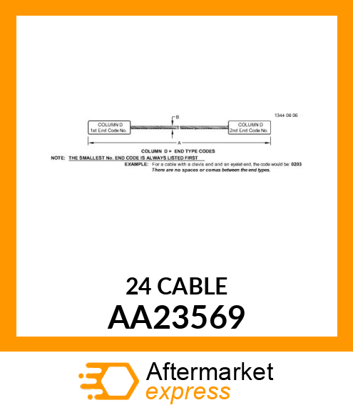 CABLE, MARKER AA23569