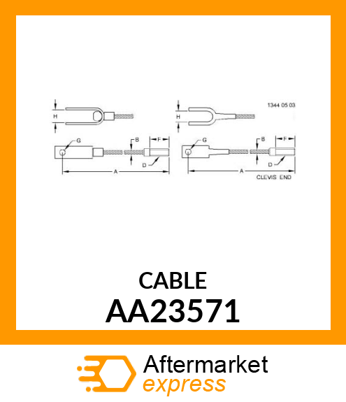 CABLE, MARKER AA23571