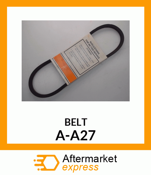 V-Belt - A-SECTION BELT (4L290) A-A27