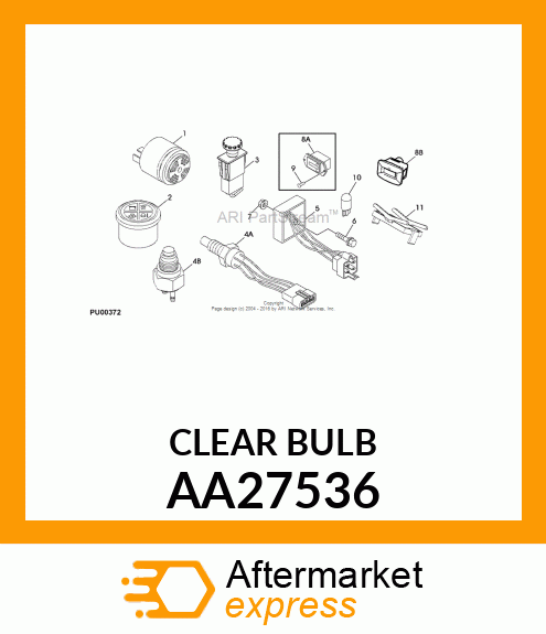 BULB ASSY AA27536