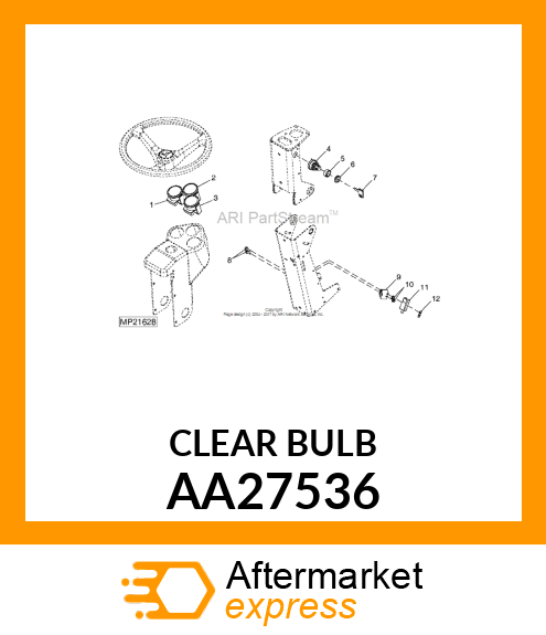 BULB ASSY AA27536