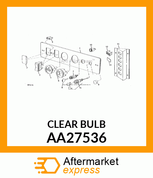 BULB ASSY AA27536