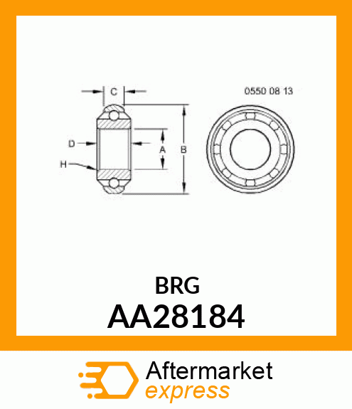 BEARING ASSEMBLY AA28184