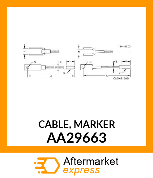 CABLE, MARKER AA29663